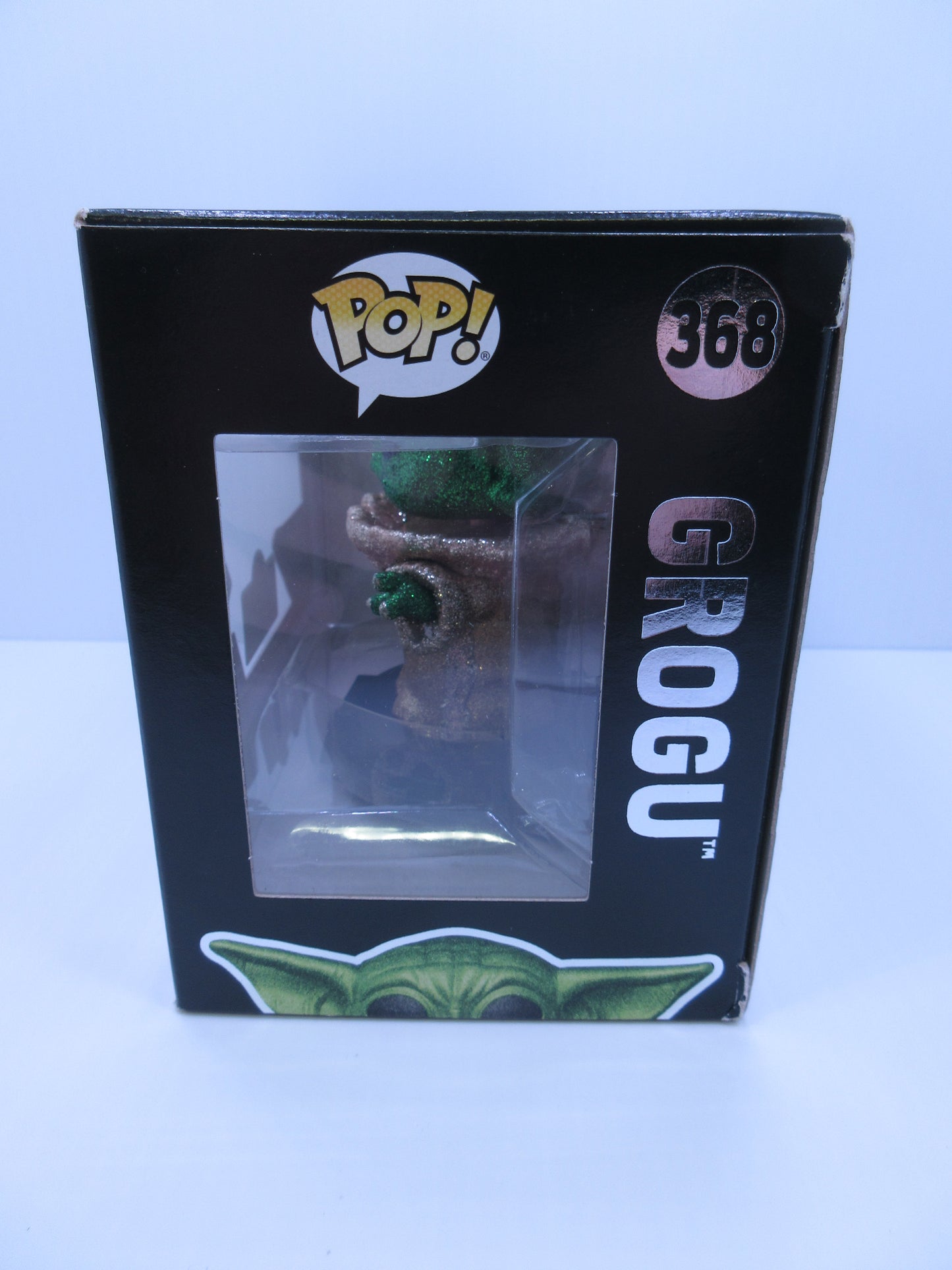 The Mandalorian - Grogu Diamond Glitter #368 Star Wars Celebration 2022 5000pc rarest Grogu pop made