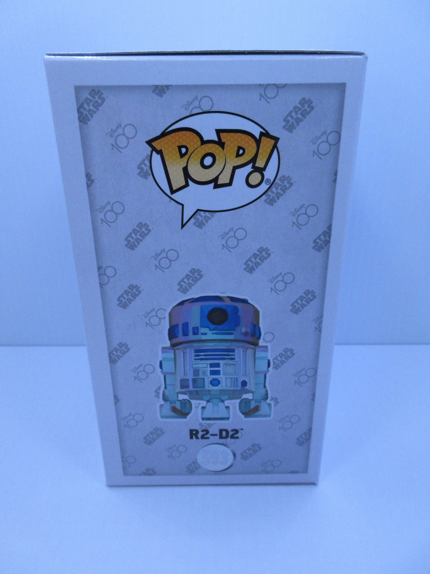 Star Wars - R2-D2 #593 Diamond Facet Cut Look Funko Shop Pop EX Vinyl