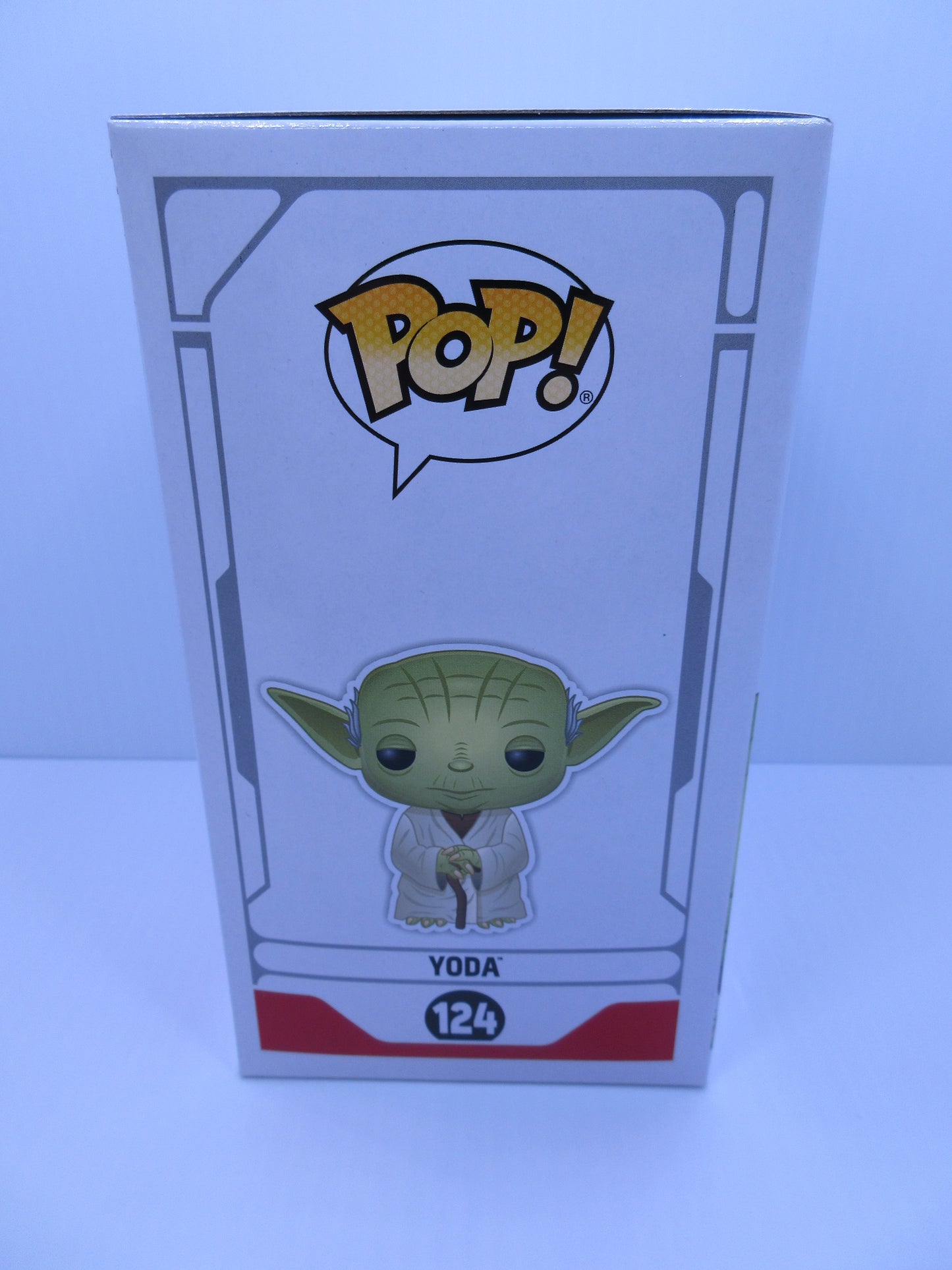 Star Wars - Yoda #124 Gold Chrome - Funko Pop Vinyl figure Galactic Convention Exclusive 2019