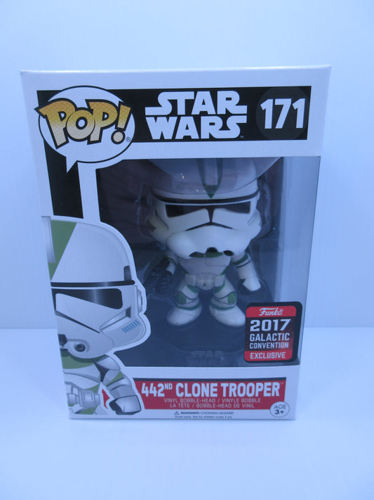 Star Wars - 442nd Clone Trooper #171 - Funko Pop Vinyl 2017&nbsp;Galactic Convention Exclusive 2017