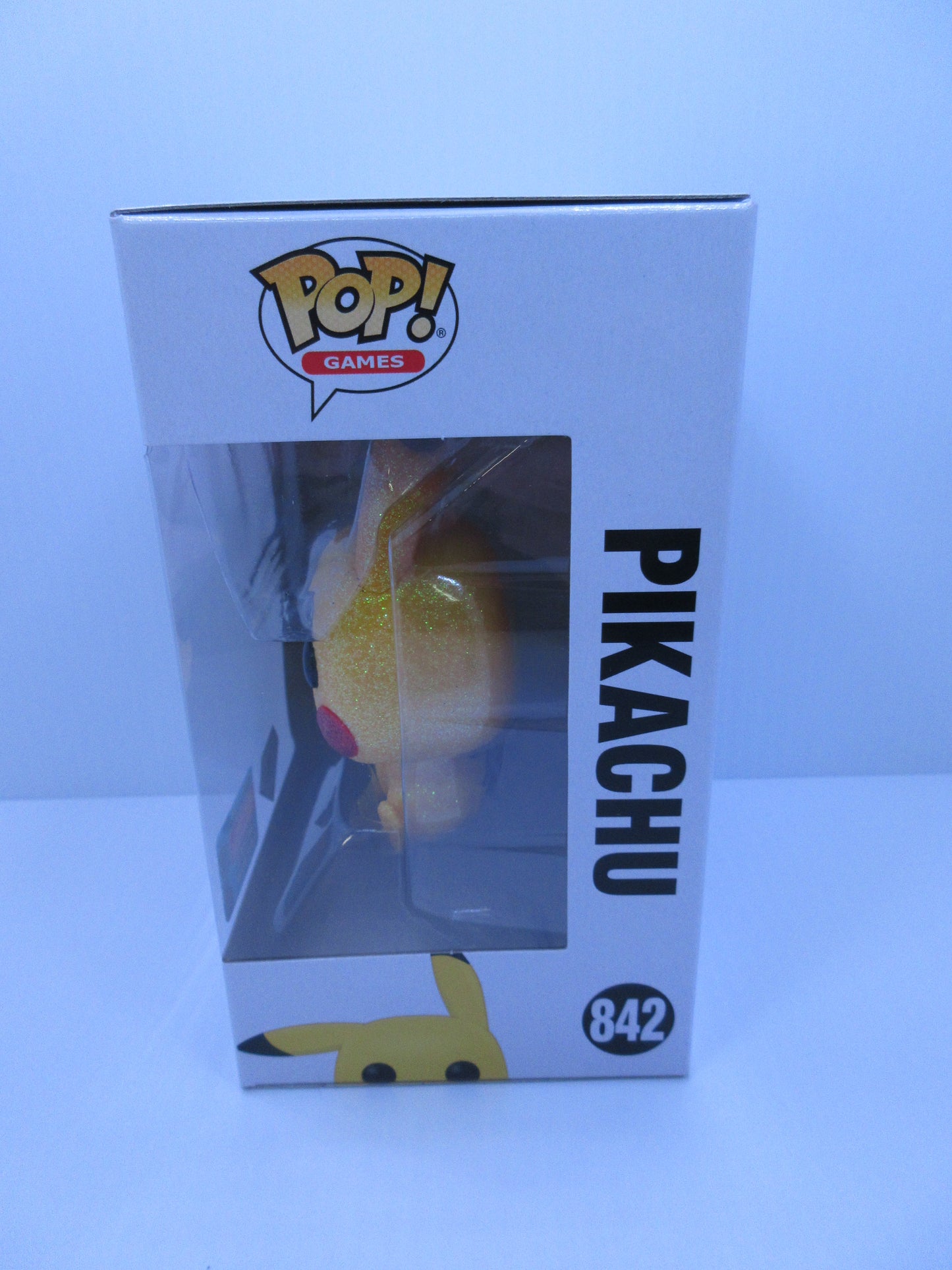 Games - Pokemon - Pikachu #842 Fall Con. 2021 Diamond Glitter Funko Pop Viny